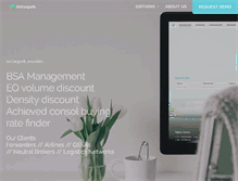 Tablet Screenshot of aircargoxl.com